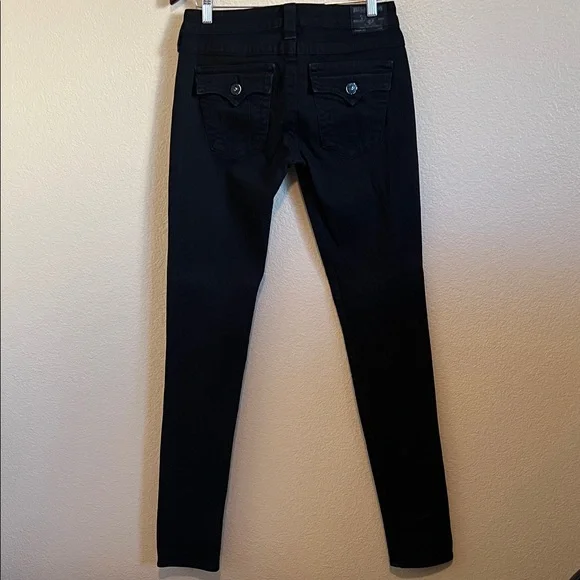 True Religion Black Skinny Jeans